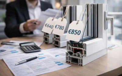 Ce influențează prețul final al unei ferestre din PVC