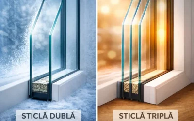 Sticlă dublă sau triplă: ce diferențe contează cu adevărat
